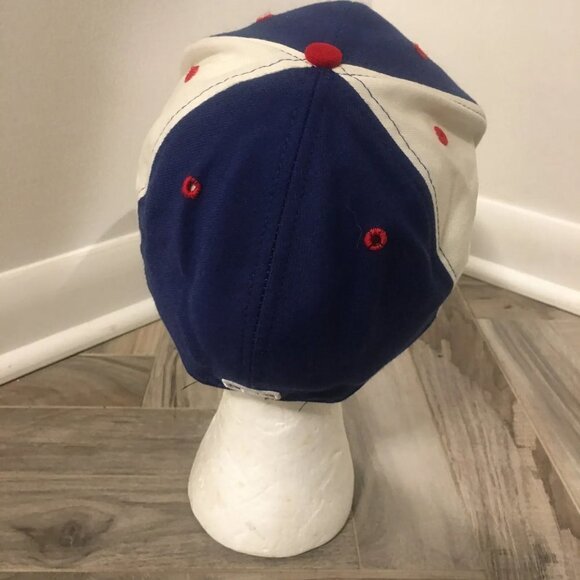 59FIFTY Chicago Cubs Two Tone White Blue C Patch Wool Baseball Hat Cap 7 3/8 NEW - Picture 5 of 13